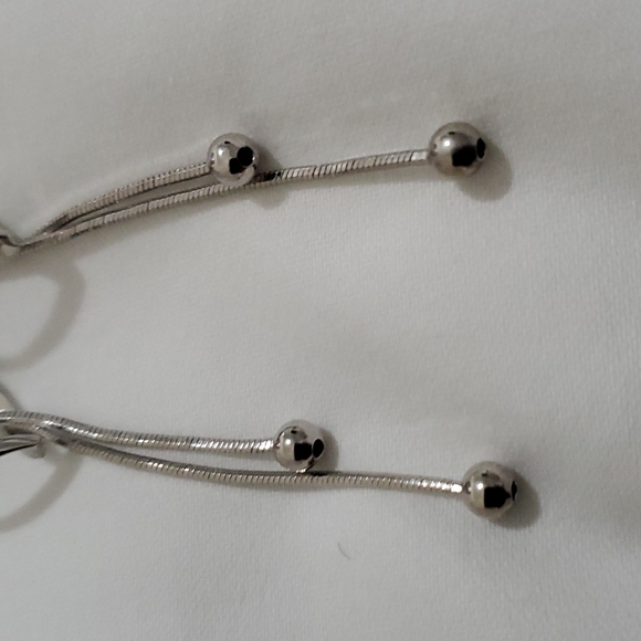 S925 Sterling Silver Women's Earrings - Picture 3 of 4